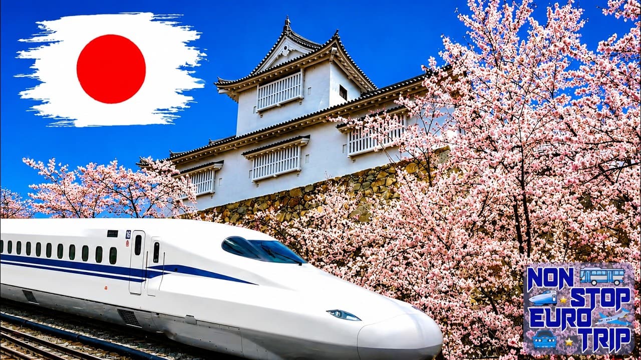 I Took a Bullet Train to JAPAN'S BEST Cherry Blossoms 🇯🇵🌸 