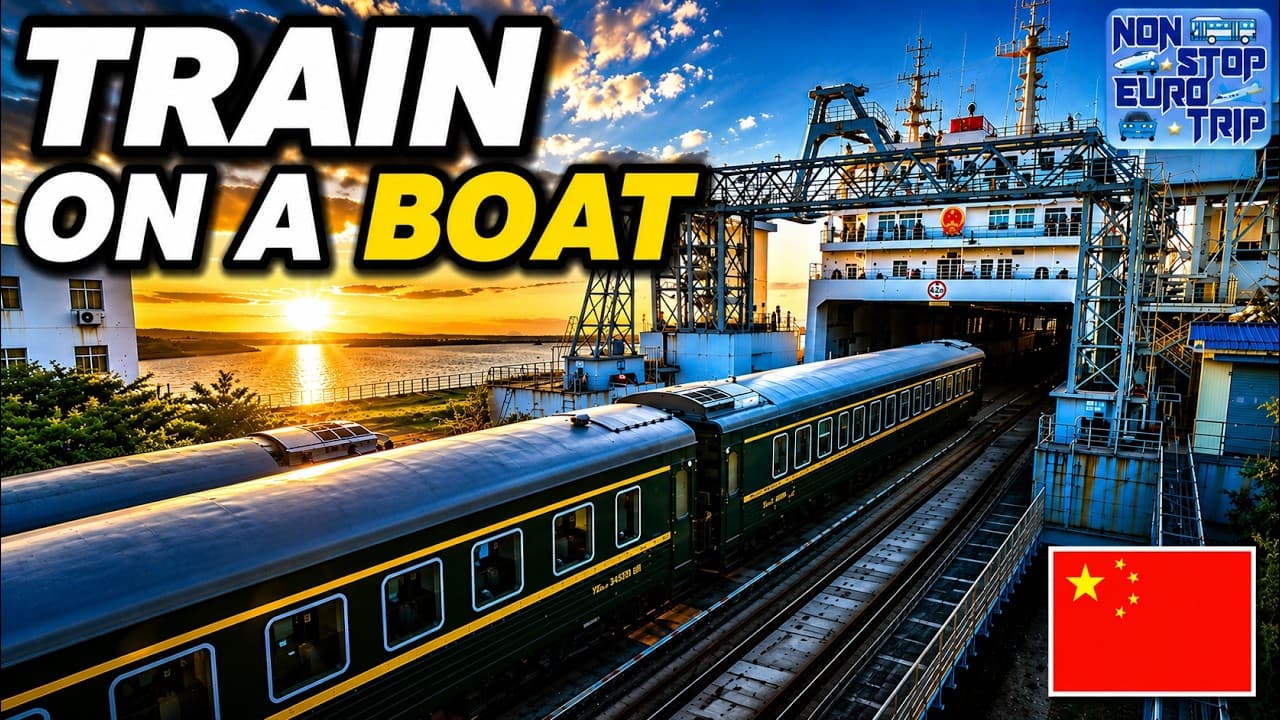 I Took China's MOST UNIQUE Sleeper Train (18 Hours!) 🚢🚆