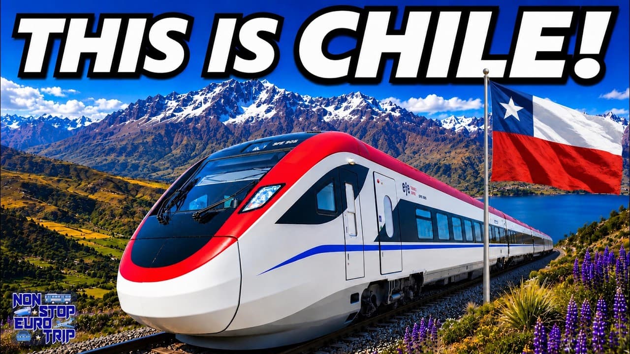I Rode South America's FASTEST Train!