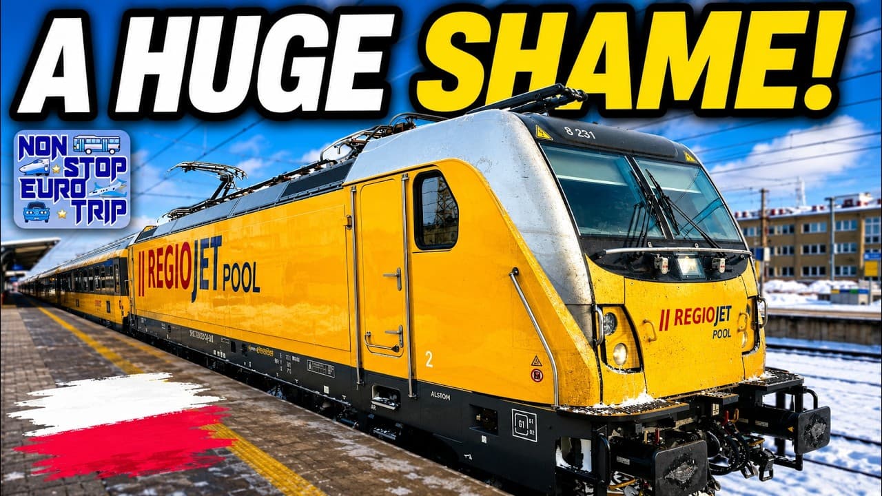 Why RegioJet Is SUDDENLY Leaving Poland!🚆