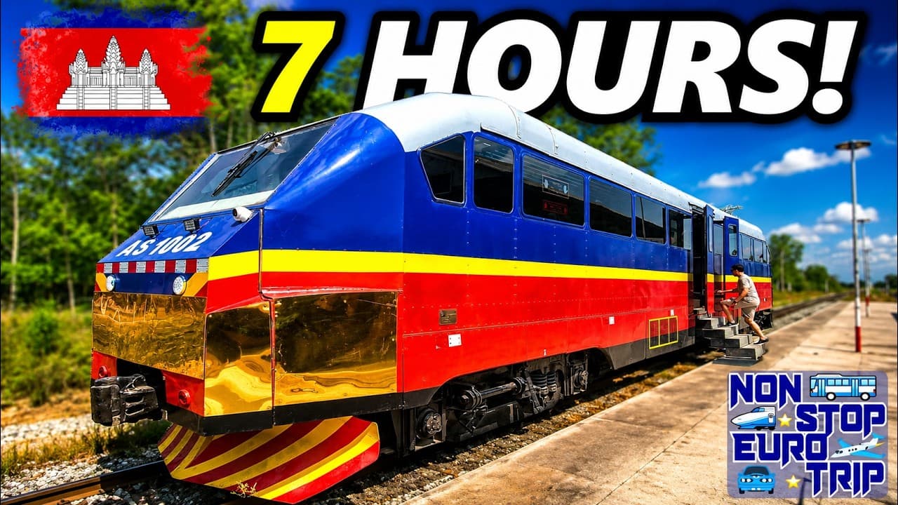 This is THE WORST TRAIN in the World... Here's Why! 🇰🇭 